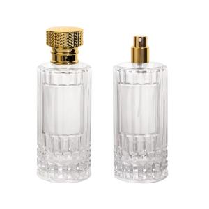 100ml Cylinder Atomizer Perfume Glass Bottle with Sprayer Pump