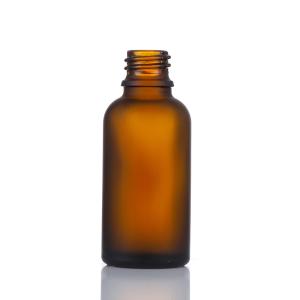 100ml Frosted Amber Empty Essential Oil Glass Bottle
