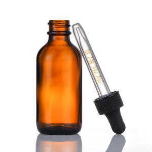 Amber Empty Boston Essential Oil Glass Bottles,Cosmetic Bottle