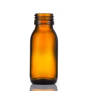 125ml Amber Round Empty Medicine Liquid Oral Syrup Glass Bottles