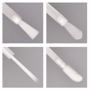 6ml Clear Thick Bottom Glass Nail Polish Bottles Cosmetic Essential Oil Bottles with Brush Lid