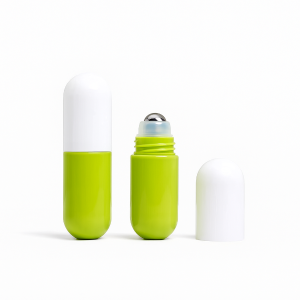 5ml PET Plastic Roller Bottles with Caps