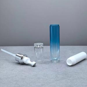 Cosmetic Packing Container 15ml 20ml Plastic Tube Stainless Steel Roll on Ball Massage Airless Bottle