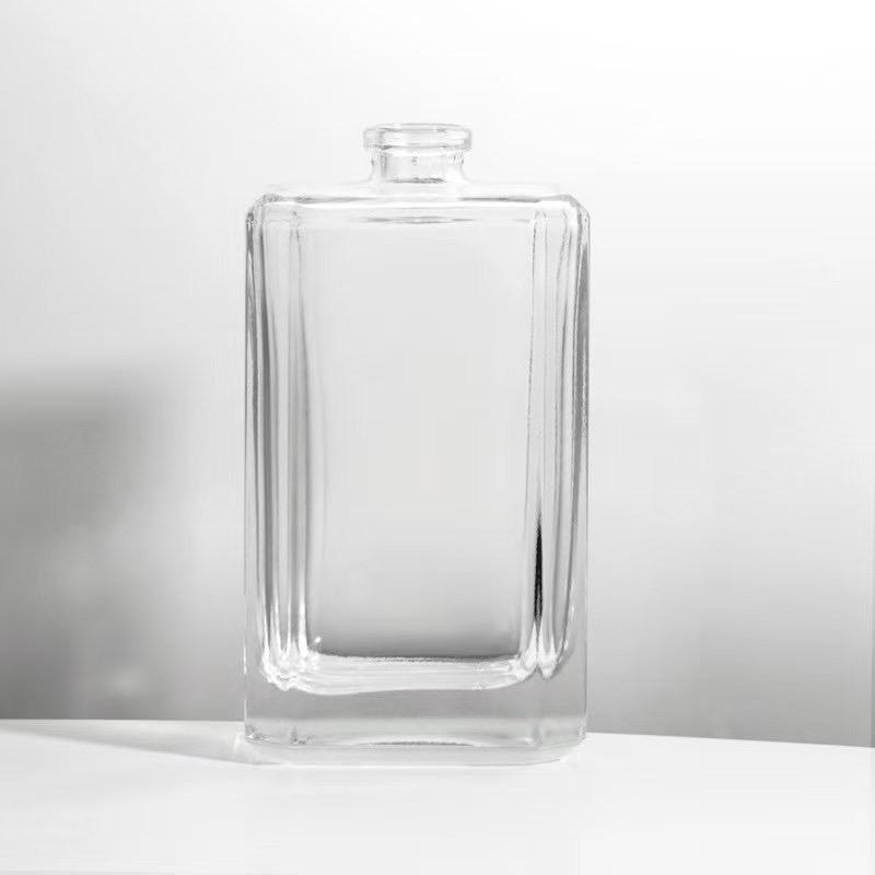 50ml Transparent Empty Cosmetic Glass Perfume Bottle