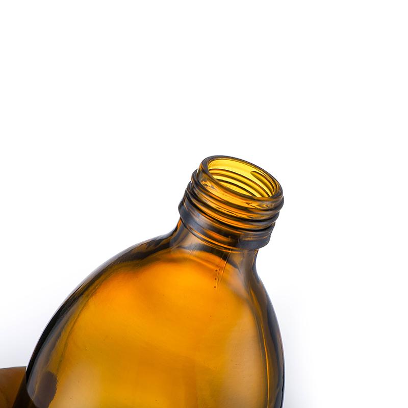 500ml Big Volume Pharma Glass Oral liquid Syrup Bottles with Screw Lid