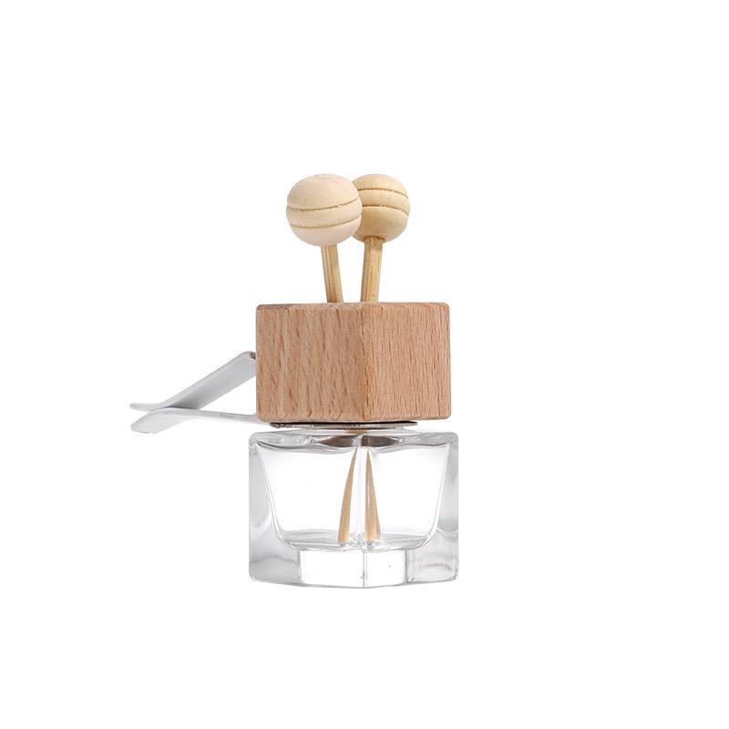10ml Transparent Glass Car Aromatherapy Bottle for Cosmetic Use