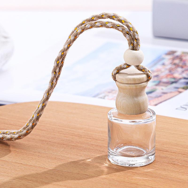 5ml Portable Glass Mini Perfume Bottle Aromatherapy Car Hanging Perfume Diffuser Bottles