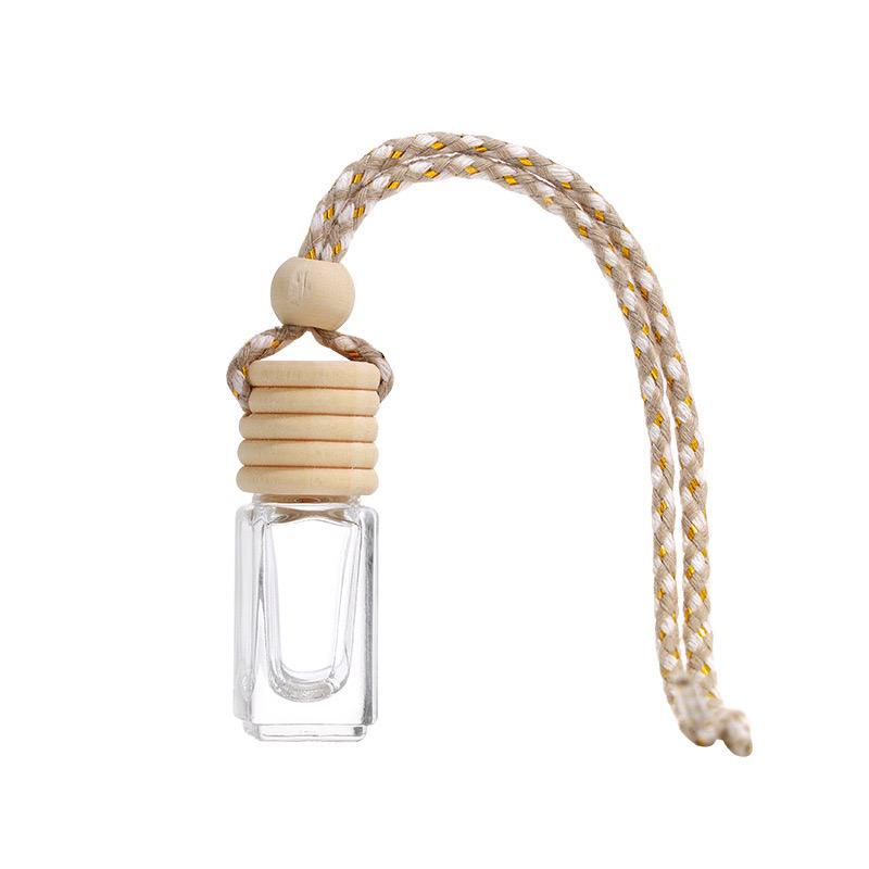 4ml 5ml Rectangular Empty Glass Diffuser Bottles with Hanging