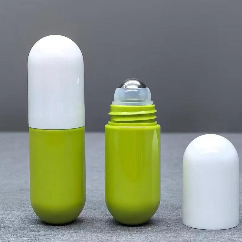 5ml PET Plastic Roller Bottles with Caps