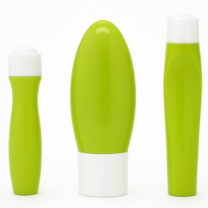 5ml 10ml 15ml Luxury PET Plastic Roll on Bottles with Caps