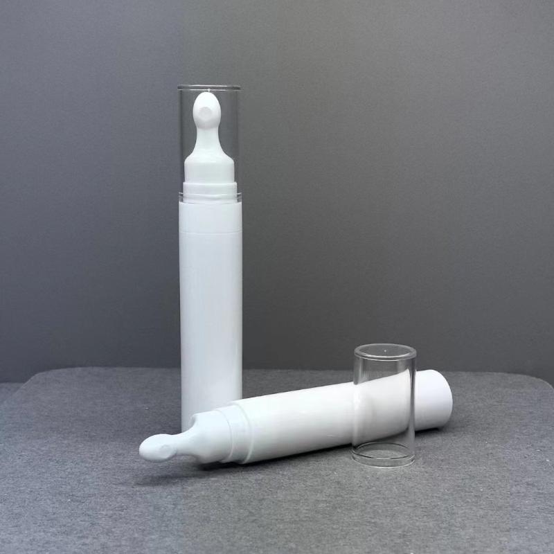  50ml PET  Airless Bottle with Ball for Eye Cream Cosmetic Packaging