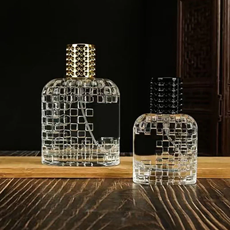 product image 30ml 100ml Custom Transparent Empty Glass Perfume Bottle SK-PGB100G