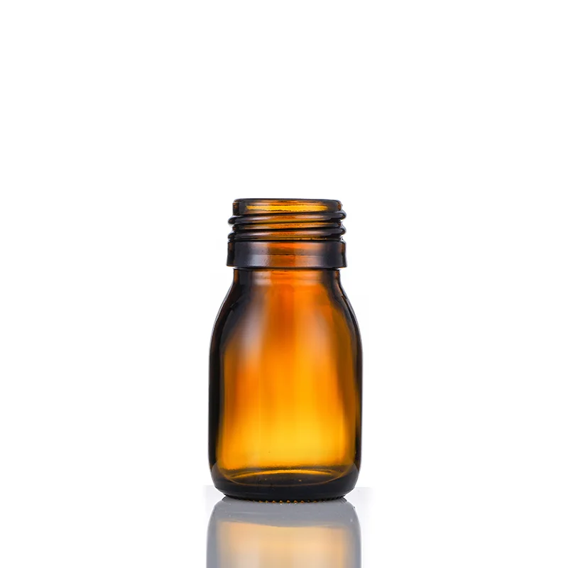 30ml Amber Syrup Glass Bottle,60ml Oral Liquid Glass Bottle Packaging