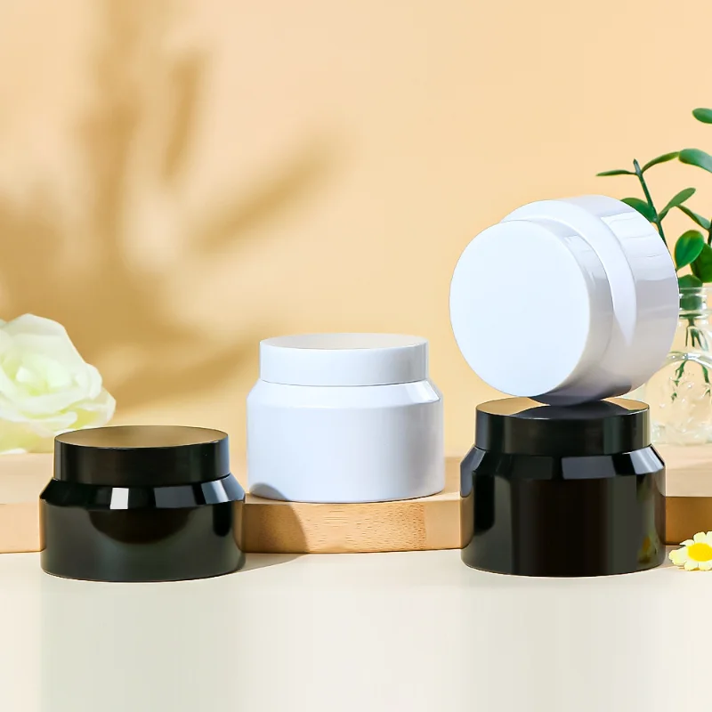 Custom Color 150ML 200ML PET Empty Skin Care Cosmetic Cleansing Balm Body Face Scrub Mud Mask Cream Jar