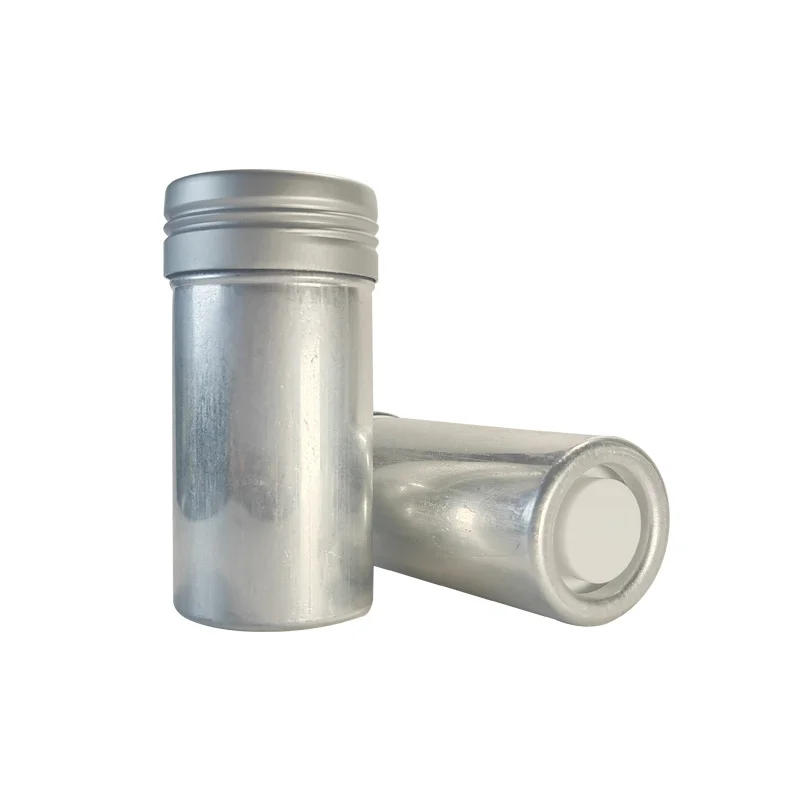 40*90mm Empty Cylinder Shape Hair Wax Stick Container 75ml Aluminum Cosmetic Wax Cream Jar Hair Cream Jars with Screw Lid