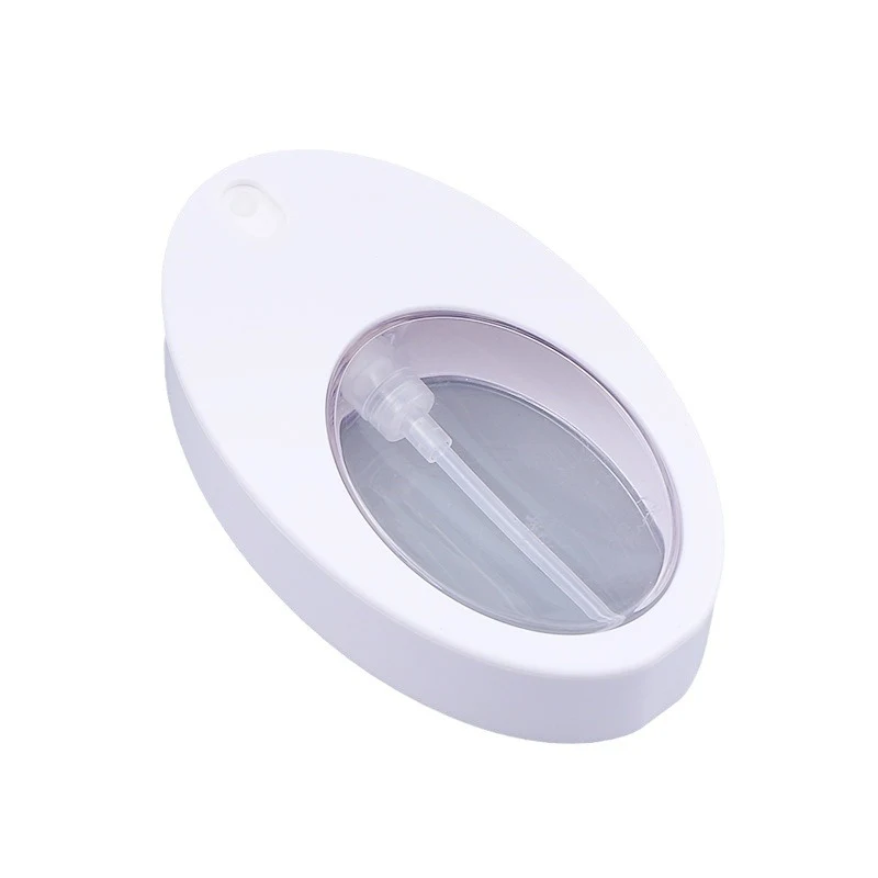 1OZ Oval Shape Plastic Spray Pump Bottles 30ml Fancy Pocket Sized Perfume Bottles