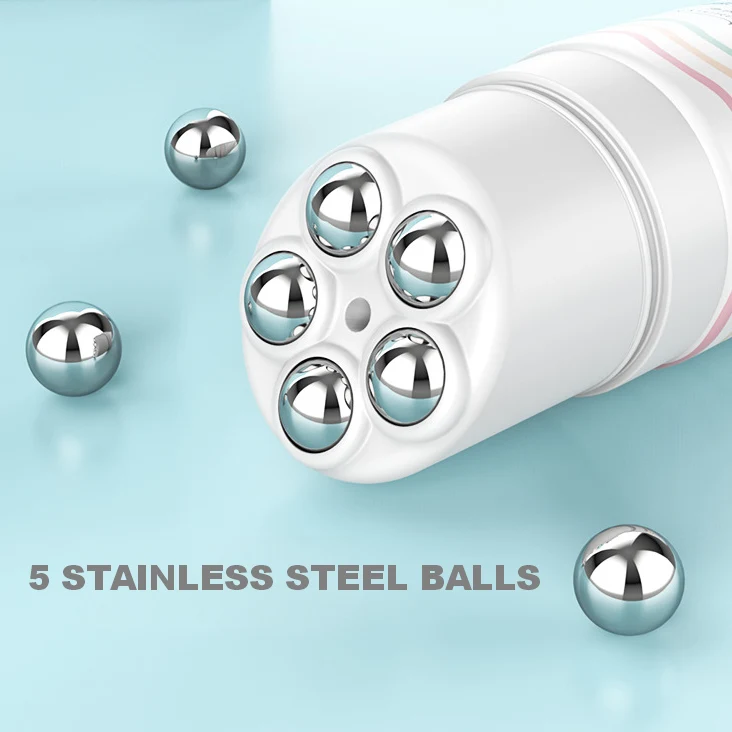 100ml Five-Ball Massage PE Empty Tube 150ml Soft Plastic Body Lotion Packaging Customization for Skin Care Cleanser