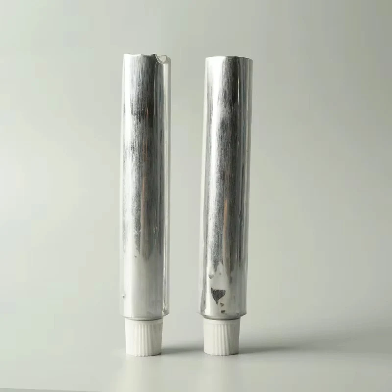 30ml/1.01oz Collapsible Aluminum Cosmetic Tubes for Multi-Purpose Adhesive Hair Dye