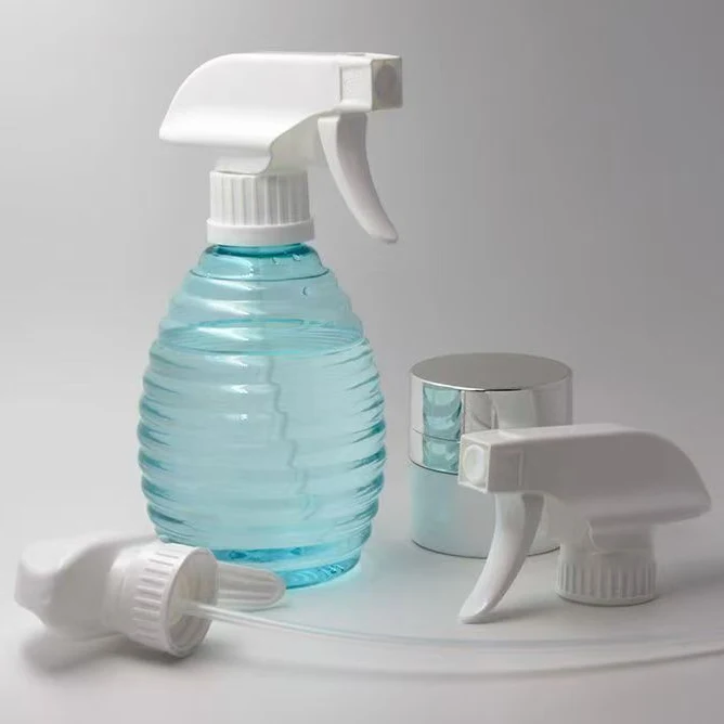 No-metal Trigger Sprayer 28/410 All Plastic Foam Trigger Line and Spray Bottle Top White and Black in Stock