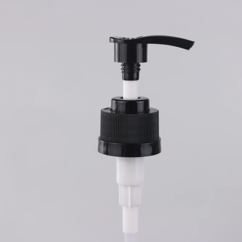 Factory Supplier Childproof Plastic Non Spill Screw Lotion Pump 28mm Hand Sanitizer Soap Dispenser