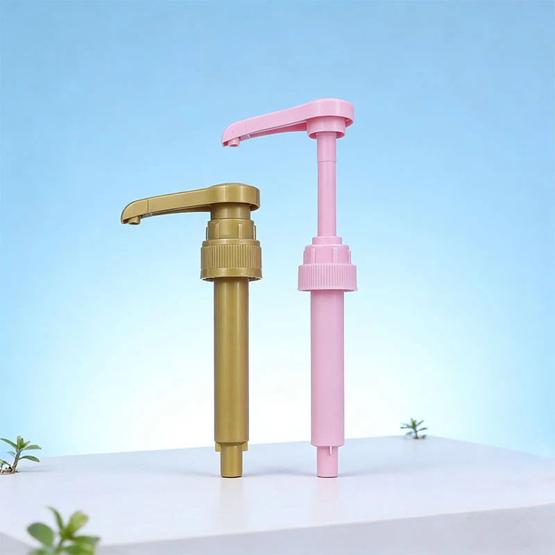 Hot Sale 28mm Syrup Sauce Pump Dispenser Pump 5CC 8CC 10CC Honey Salad Ketchup Dispenser Lotion Shampoo Pump